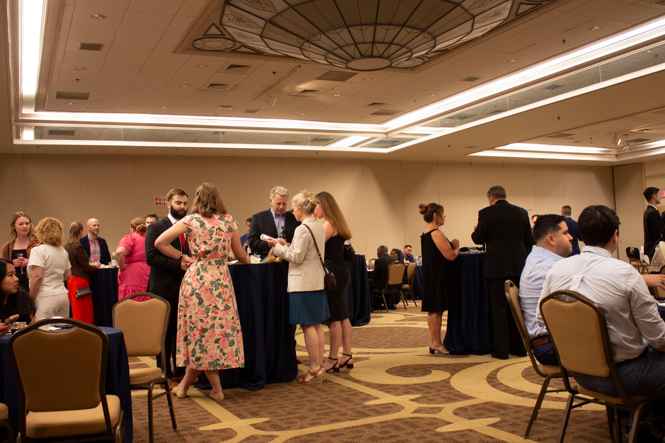 Room of attendees