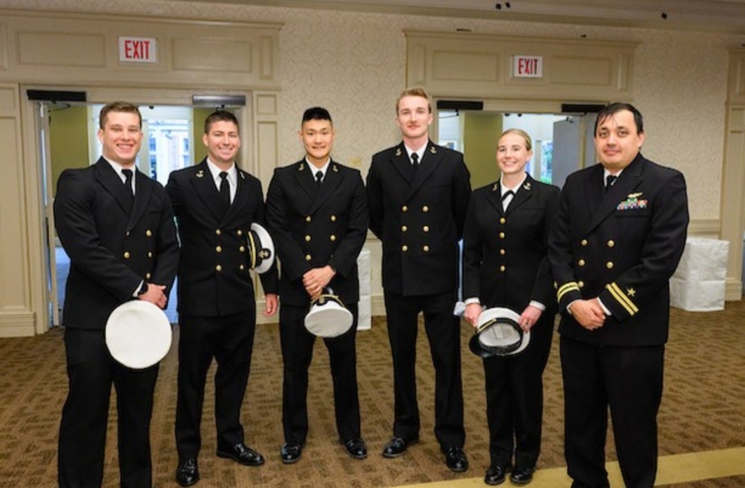 Navy ROTC cadets