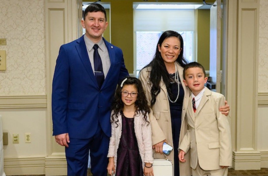 Family of atendees
