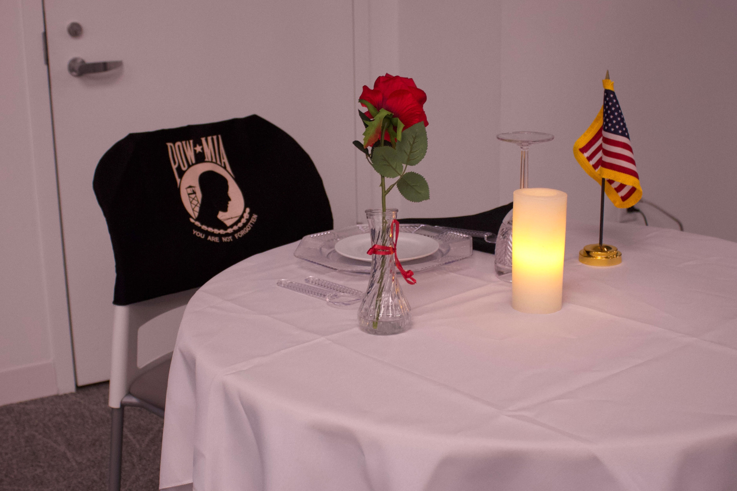 POW/MIA table
